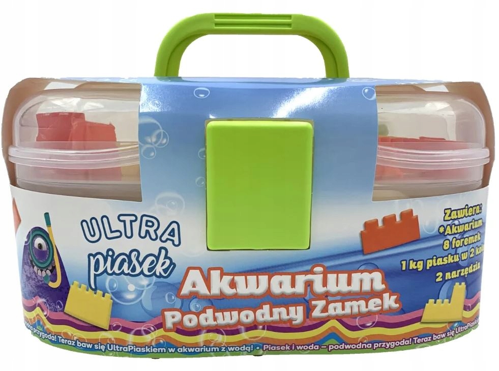 Ultra akvárium, podvodný hrad, kinetický pieskový kord